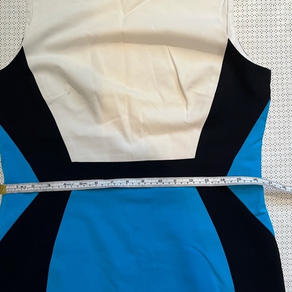 SALE !!!!Nine West Blue White Color Dress Size 6 - Picture 6 of 10